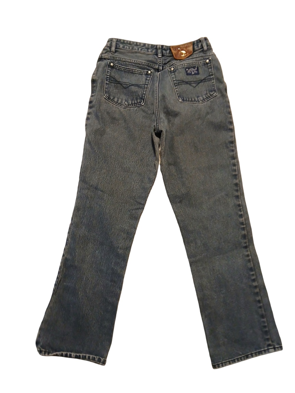 Le Garza Vintage Rare Women's Straight Leg High Rise Jeans in Faded Blue - Picture 3 of 6